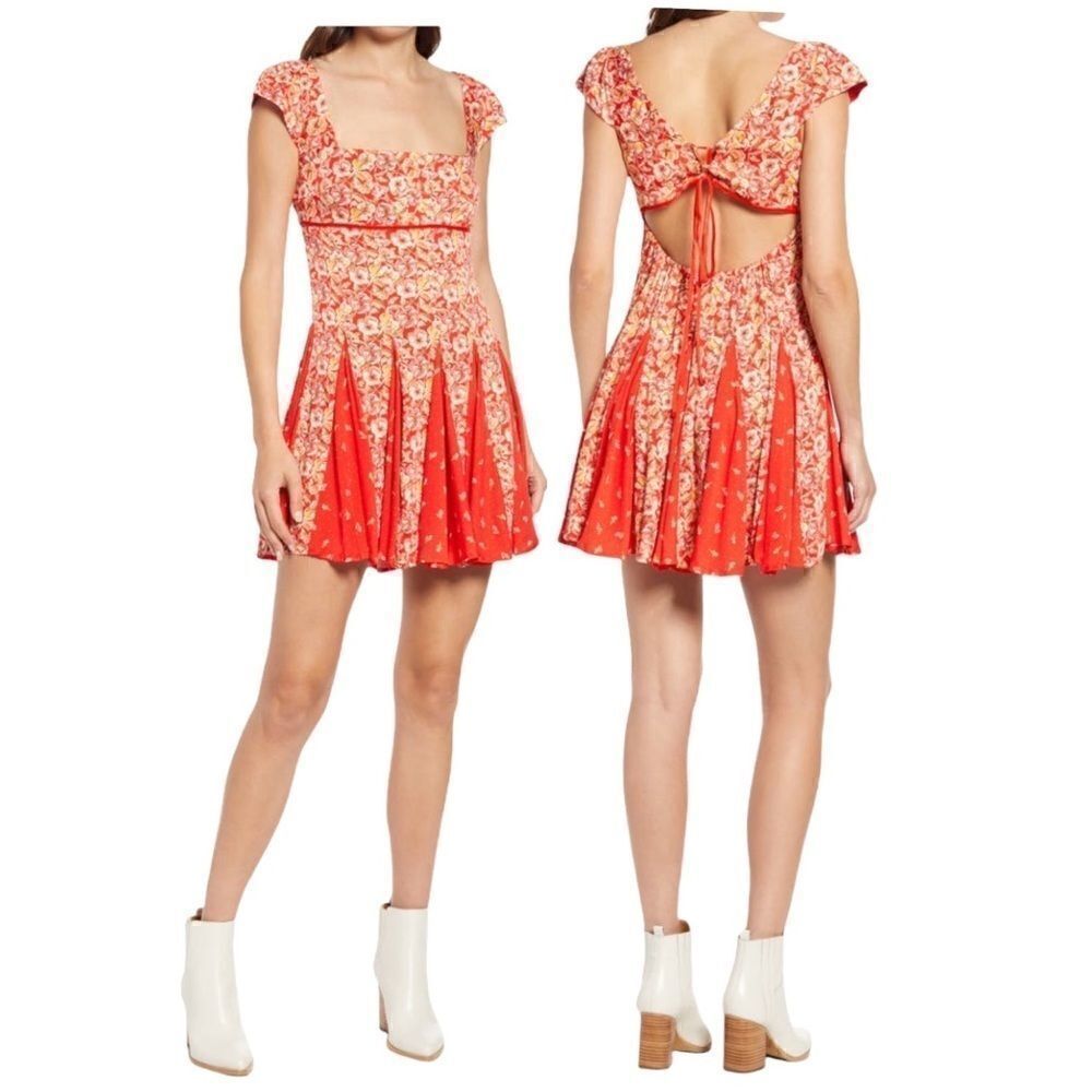 Free People Ponderosa Mini Dress in the Size Large